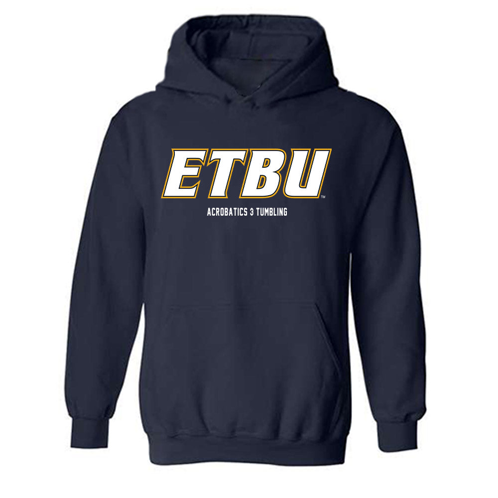 ETBU - NCAA Acrobatics & Tumbling : Kera Reyne - Classic Shersey Hooded Sweatshirt-0