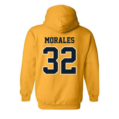 ETBU - NCAA Baseball : Cade Morales - Classic Shersey Hooded Sweatshirt-1