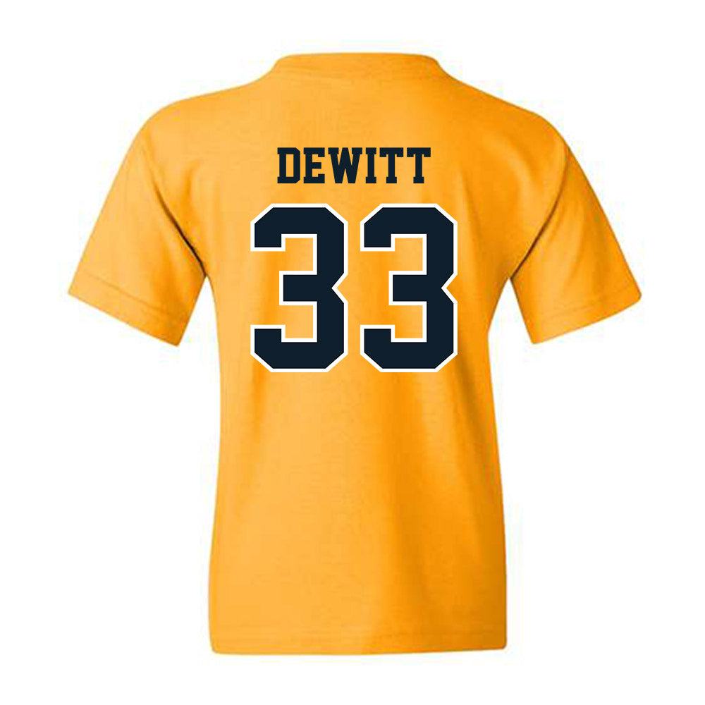 ETBU - NCAA Baseball : Jace DeWitt - Classic Shersey Youth T-Shirt-1