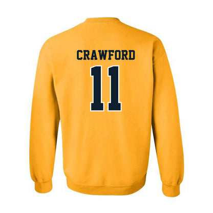 ETBU - NCAA Baseball : Chance Crawford - Classic Shersey Crewneck Sweatshirt-1