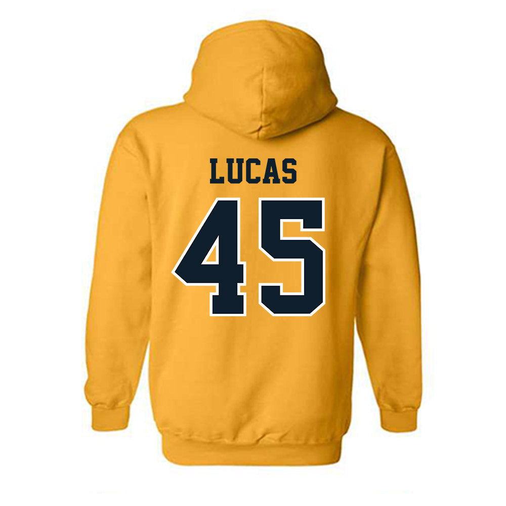 ETBU - NCAA Baseball : Cooper Lucas - Classic Shersey Hooded Sweatshirt-1