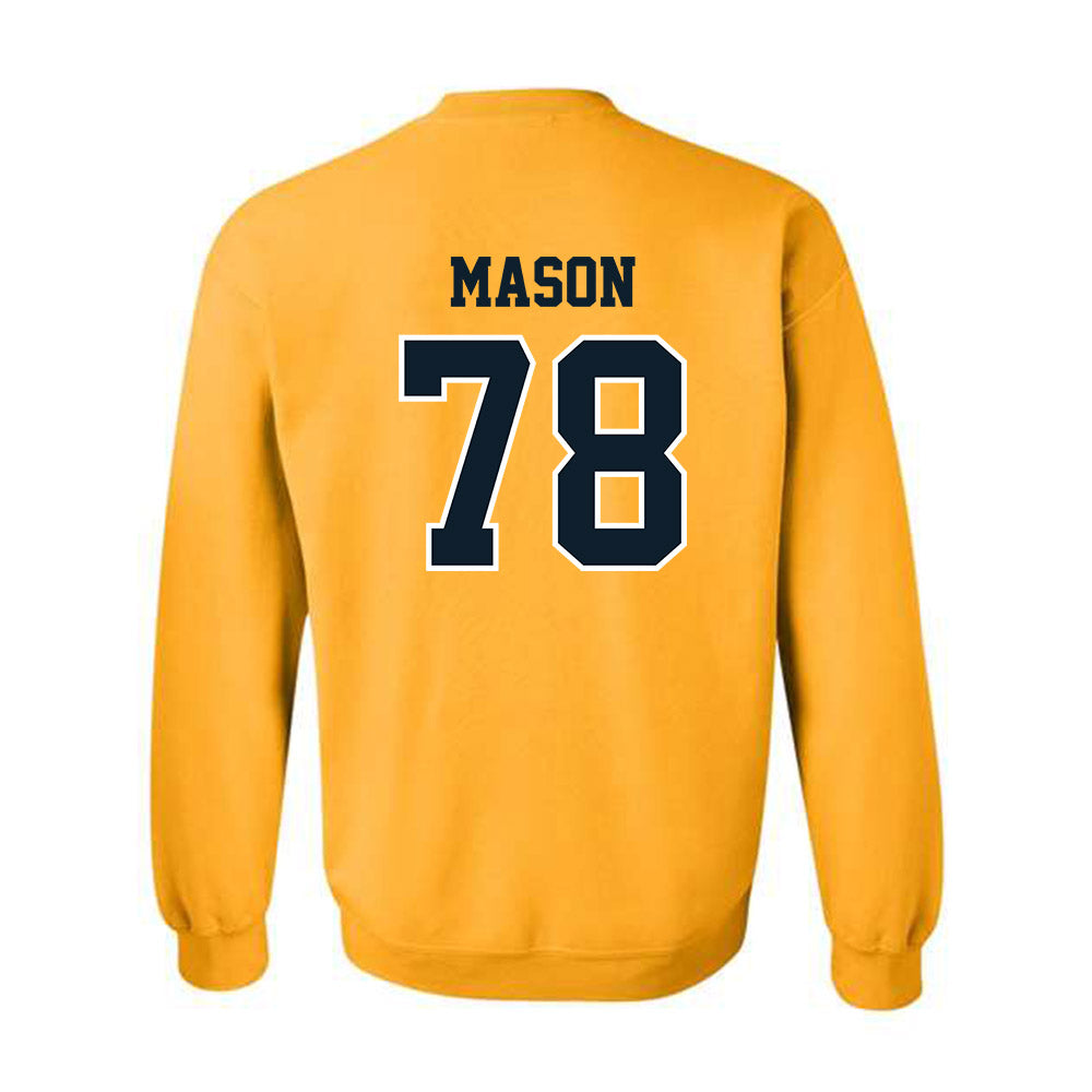 ETBU - NCAA Football : Trayvon Mason - Classic Shersey Crewneck Sweatshirt-1