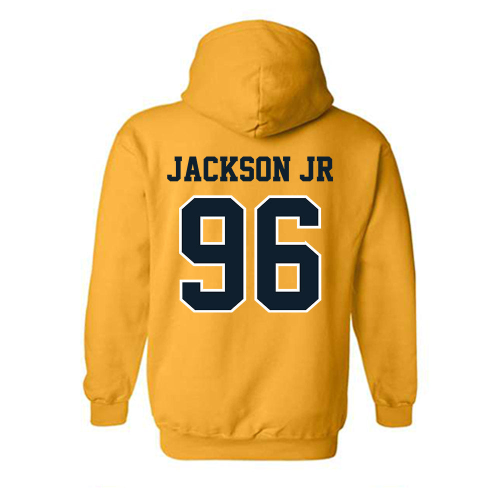 ETBU - NCAA Football : Jamaal Jackson Jr - Classic Shersey Hooded Sweatshirt-1