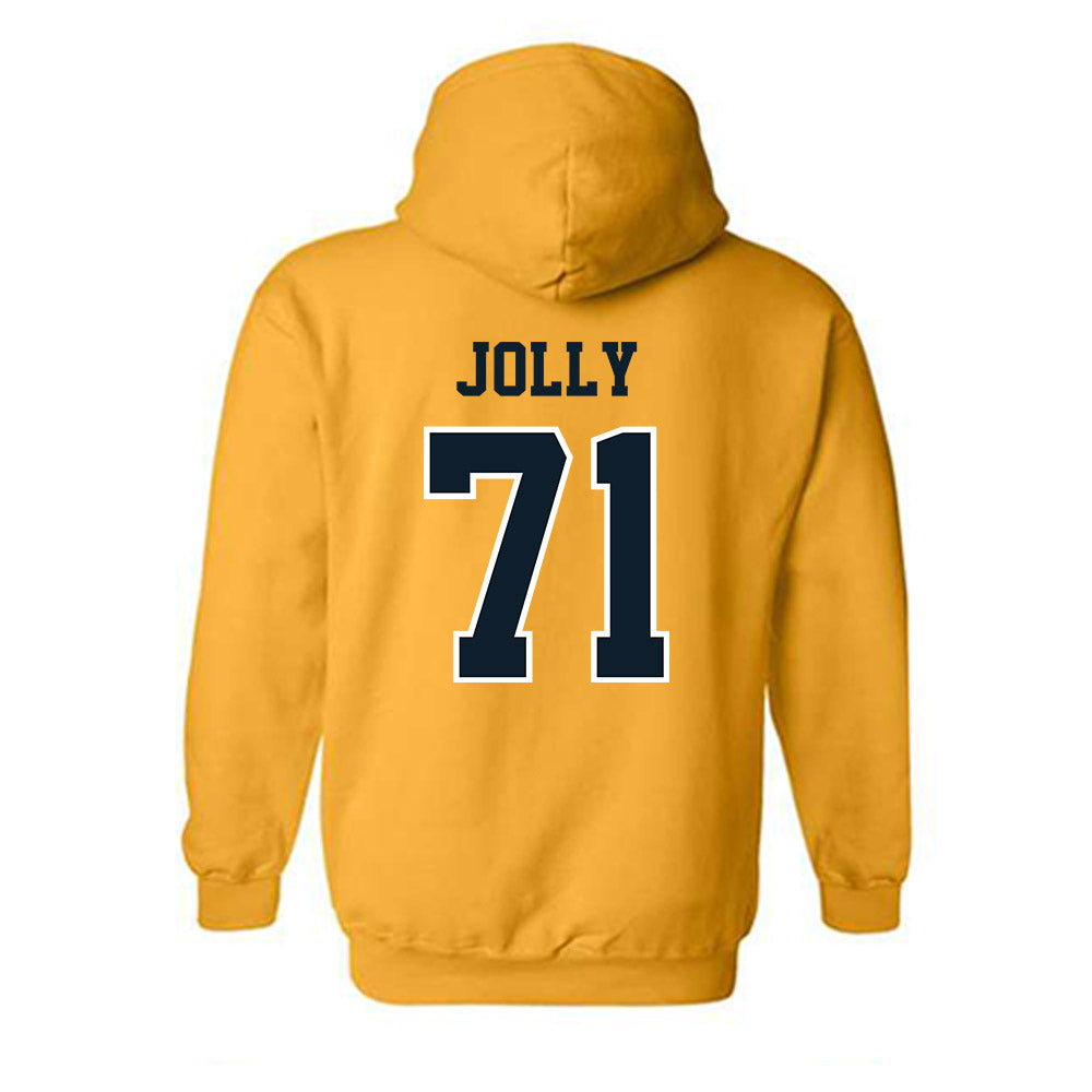 ETBU - NCAA Football : Devon Jolly - Classic Shersey Hooded Sweatshirt-1
