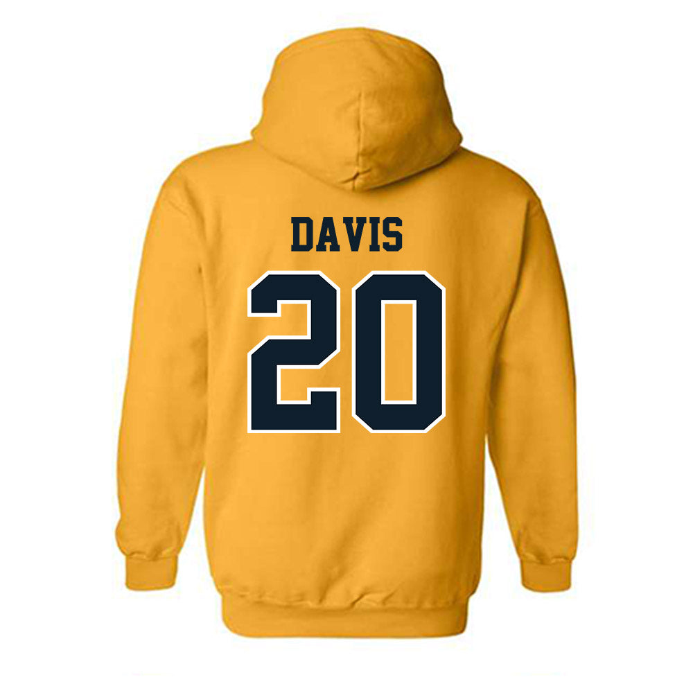 ETBU - NCAA Baseball : Forrest Davis - Classic Shersey Hooded Sweatshirt-1