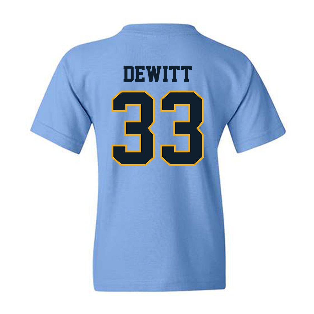 ETBU - NCAA Baseball : Jace DeWitt - Classic Shersey Youth T-Shirt-1