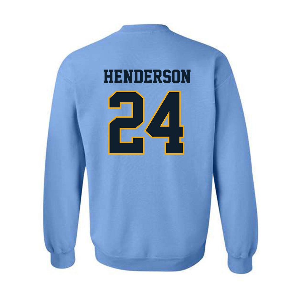 ETBU - NCAA Baseball : Mark Henderson - Classic Shersey Crewneck Sweatshirt-1