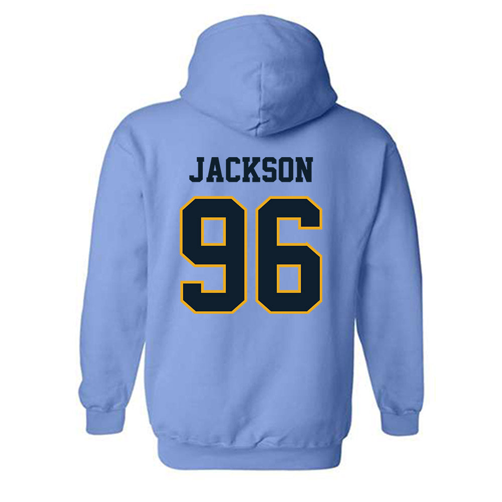 ETBU - NCAA Football : Jamaal Jr Jackson - Classic Shersey Hooded Sweatshirt-1