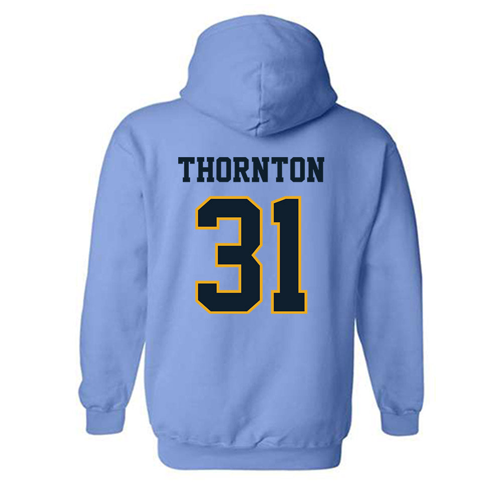 ETBU - NCAA Baseball : Isaac Thornton - Classic Shersey Hooded Sweatshirt-1