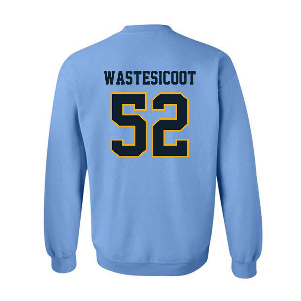 ETBU - NCAA Men's Lacrosse : Ryder Wastesicoot - Classic Shersey Crewneck Sweatshirt-1
