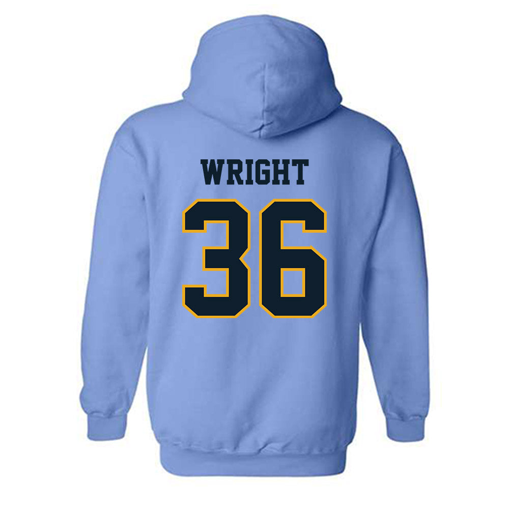 ETBU - NCAA Baseball : Raef Wright - Classic Shersey Hooded Sweatshirt-1