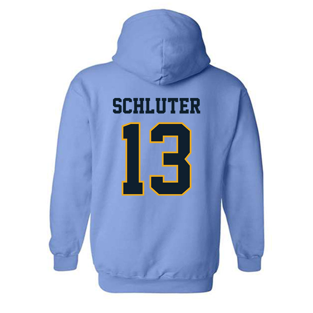 ETBU - NCAA Women's Volleyball : Carleigh Schluter - Classic Shersey Hooded Sweatshirt-1