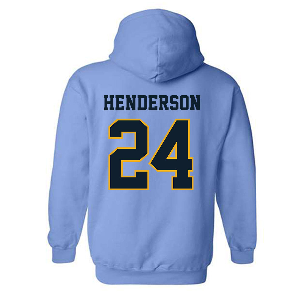 ETBU - NCAA Baseball : Mark Henderson - Classic Shersey Hooded Sweatshirt-1