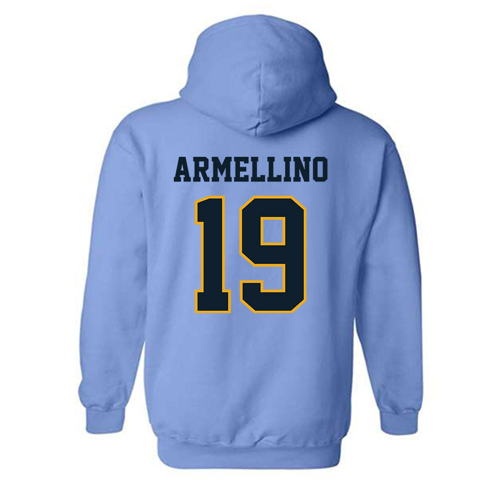 ETBU - NCAA Baseball : Vincent Armellino - Classic Shersey Hooded Sweatshirt-1