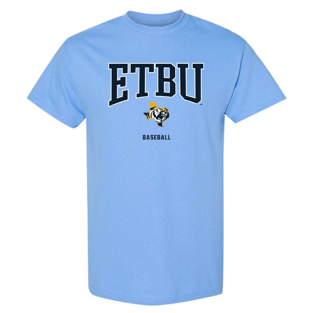 ETBU - NCAA Baseball : Jace DeWitt - Classic Shersey T-Shirt-0