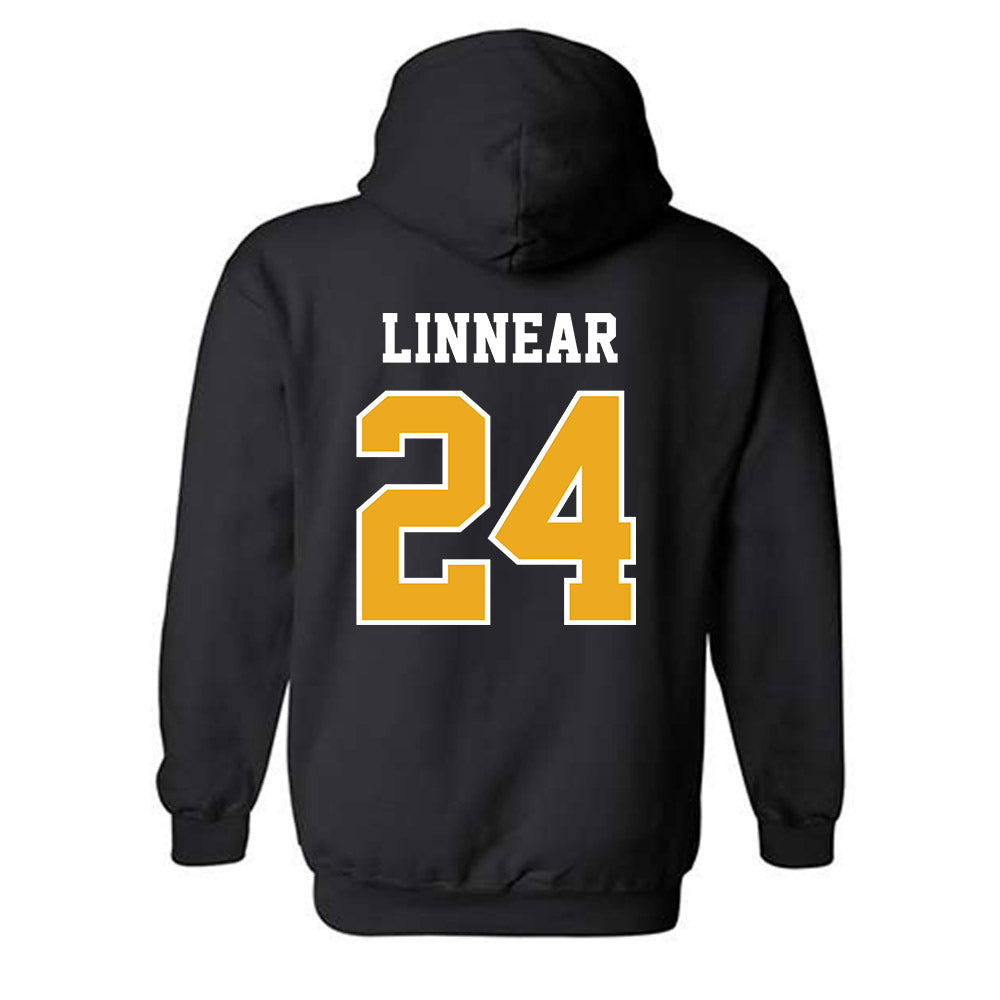 ETBU - NCAA Football : Bryson Linnear - Classic Shersey Hooded Sweatshirt-1