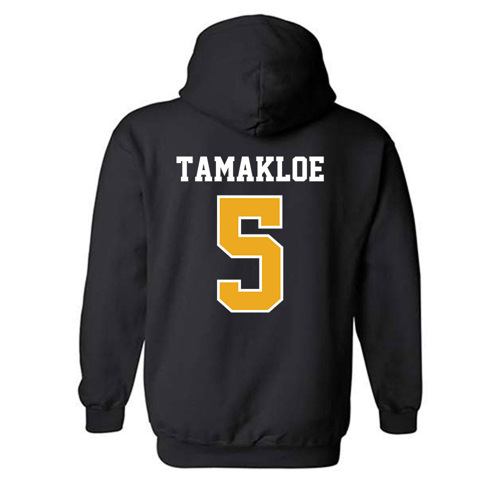 ETBU - NCAA Football : Seyram Tamakloe - Classic Shersey Hooded Sweatshirt-1