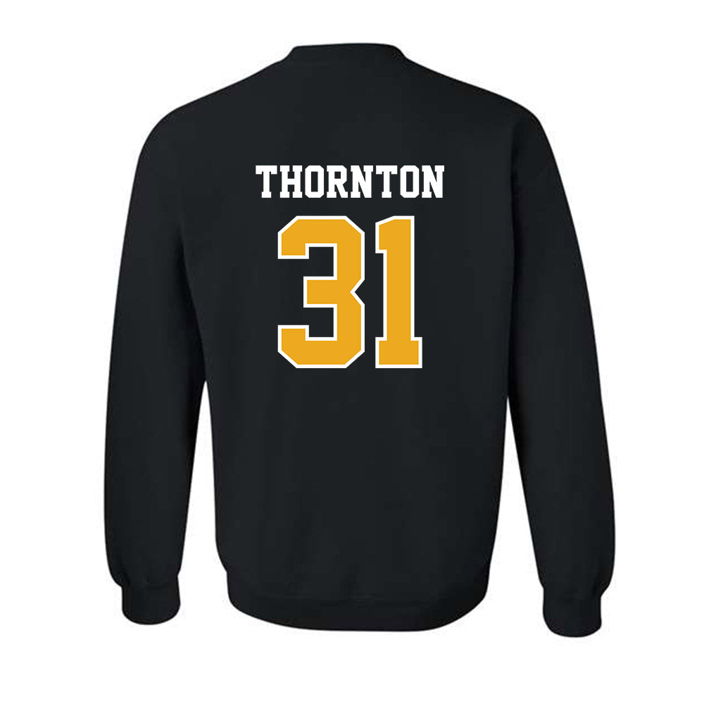ETBU - NCAA Baseball : Isaac Thornton - Classic Shersey Crewneck Sweatshirt-1