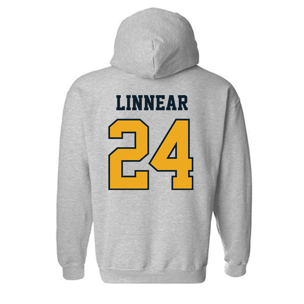 ETBU - NCAA Football : Bryson Linnear - Classic Shersey Hooded Sweatshirt-1