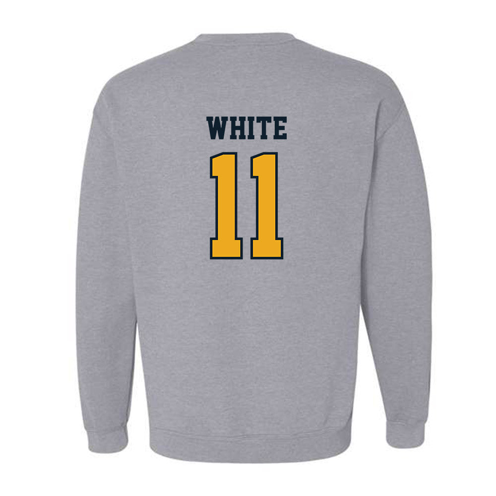 ETBU - NCAA Men's Basketball : Campbell White - Classic Shersey Crewneck Sweatshirt-1