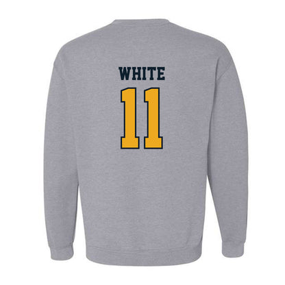 ETBU - NCAA Men's Basketball : Campbell White - Classic Shersey Crewneck Sweatshirt-1