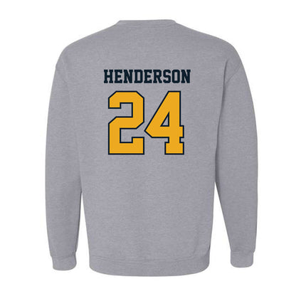 ETBU - NCAA Baseball : Mark Henderson - Classic Shersey Crewneck Sweatshirt-1