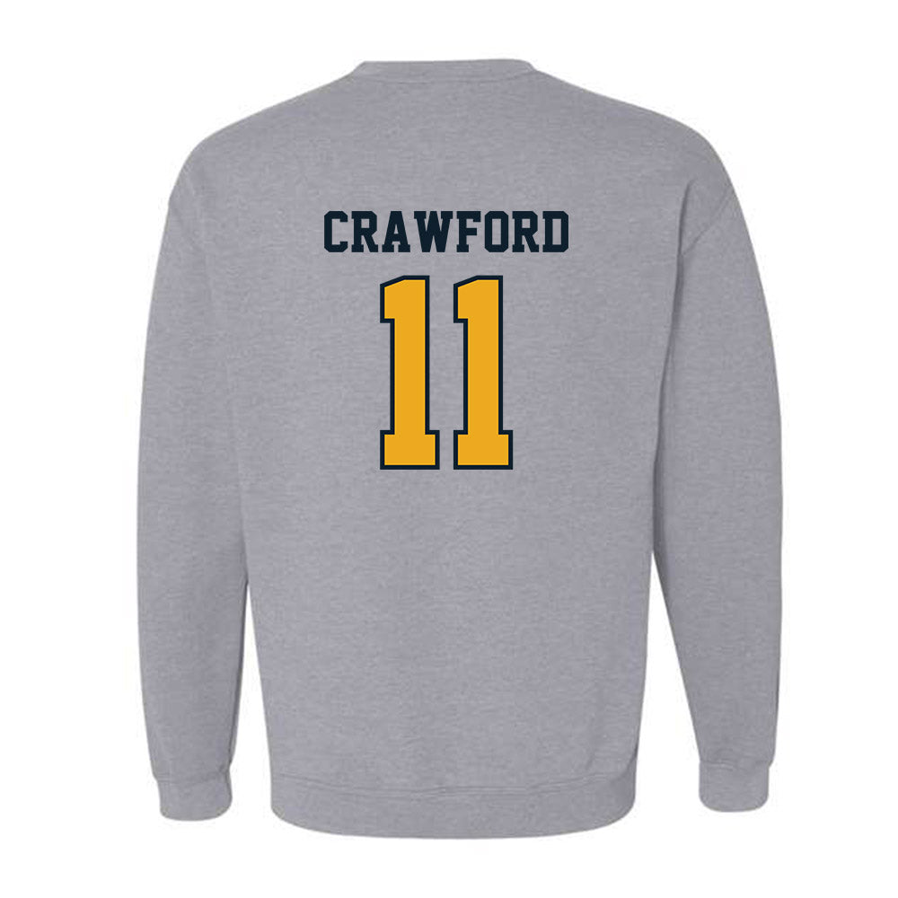 ETBU - NCAA Baseball : Chance Crawford - Classic Shersey Crewneck Sweatshirt-1