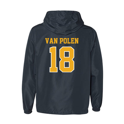 ETBU - NCAA Men's Ice Hockey : Barran Van Polen - Windbreaker-1
