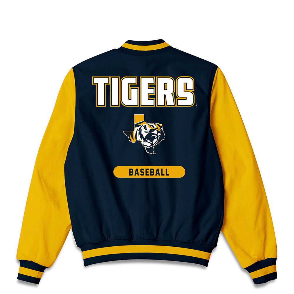 ETBU - NCAA Baseball : Isaac Thornton - Bomber Jacket-1