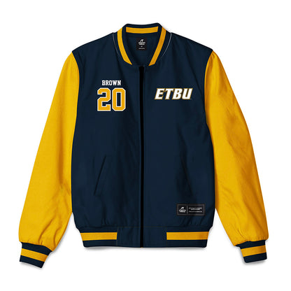 ETBU - NCAA Acrobatics & Tumbling : Reagan Brown - Bomber Jacket-0