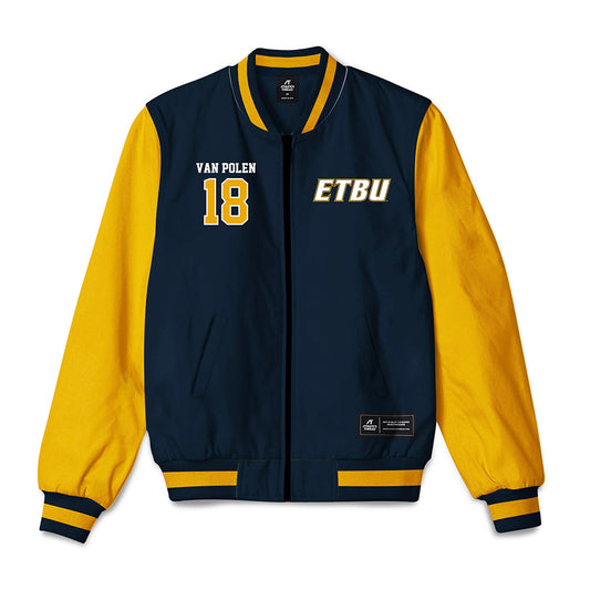 ETBU - NCAA Men's Ice Hockey : Barran Van Polen - Bomber Jacket-0