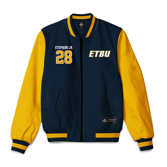 ETBU - NCAA Football : Marc Stephens Jr. - Bomber Jacket-0