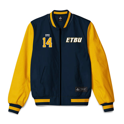 ETBU - NCAA Acrobatics & Tumbling : Emberlynn Dye - Bomber Jacket-0
