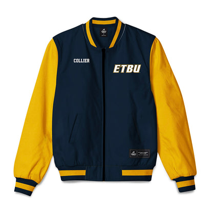 ETBU - NCAA Men's Track & Field : Michael Collier - Bomber Jacket-0