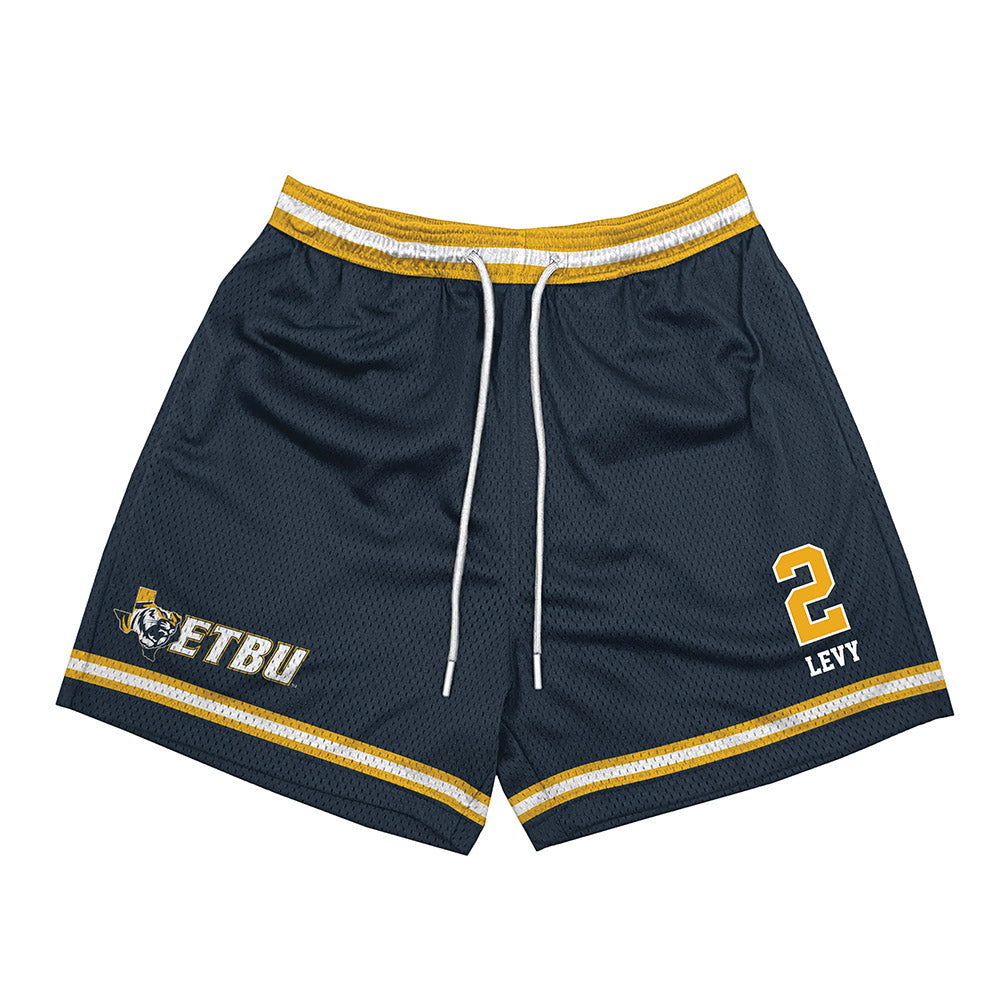 ETBU - NCAA Men's Basketball : Shad Levy - Shorts-0