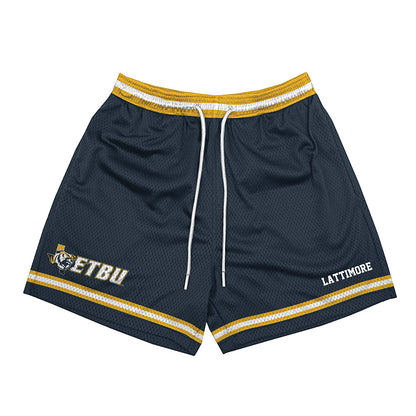 ETBU - NCAA Men's Track & Field : Torrance Lattimore - Shorts-0