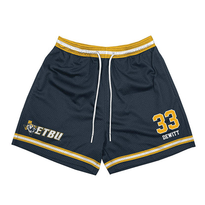ETBU - NCAA Baseball : Jace DeWitt - Shorts-0