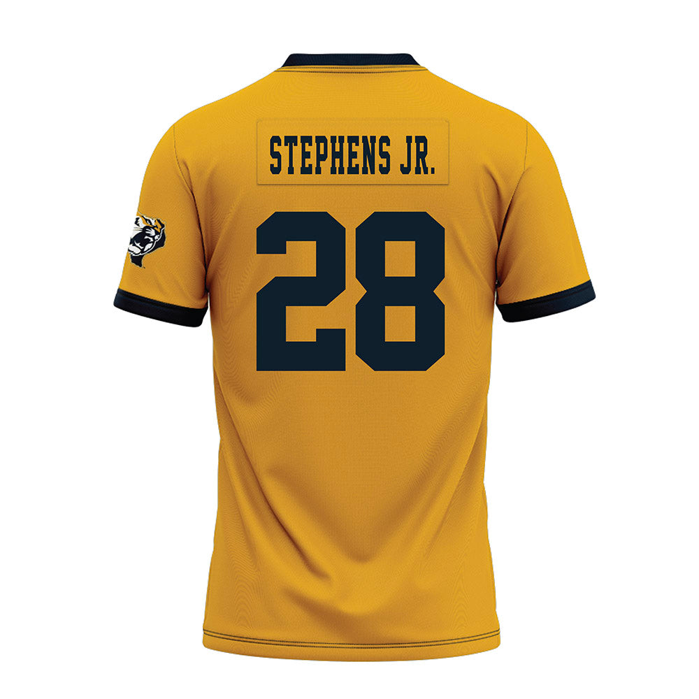 ETBU - NCAA Football : Marc Stephens Jr. - Gold Premium Football Jersey-1