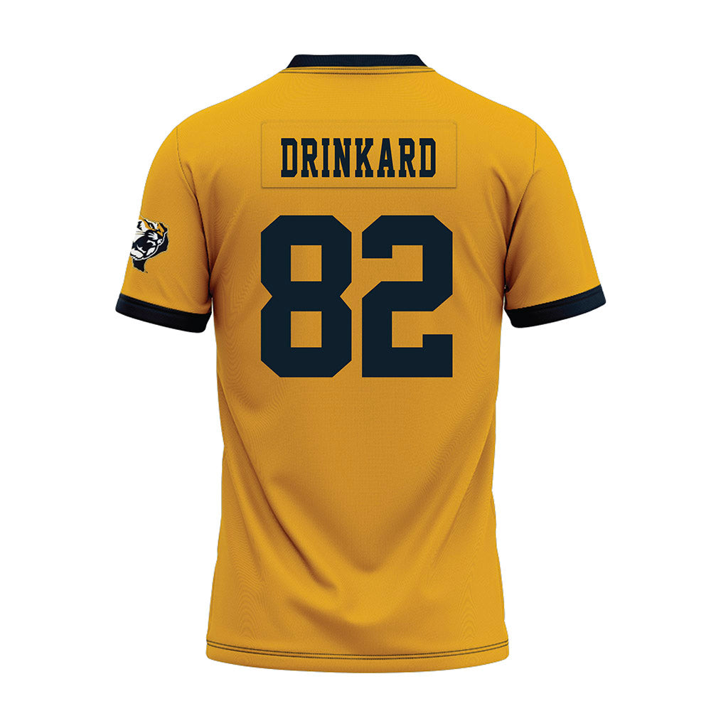 ETBU - NCAA Football : Desmond Drinkard - Gold Premium Football Jersey-1