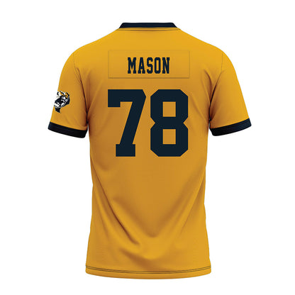 ETBU - NCAA Football : Trayvon Mason - Gold Premium Football Jersey-1
