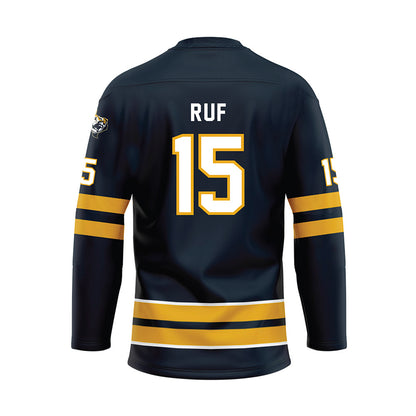 ETBU - NCAA Men's Ice Hockey : Timothy Ruf - Hockey Jersey-1