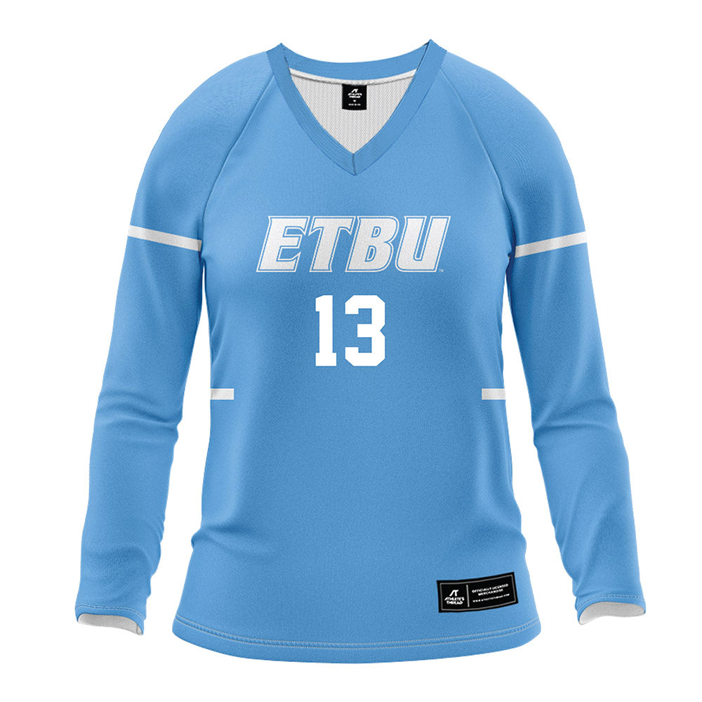 ETBU - NCAA Women's Volleyball : Carleigh Schluter - Volleyball Jersey-0