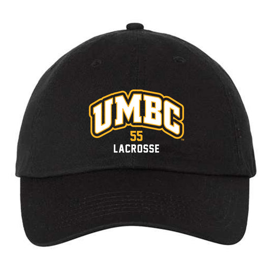 UMBC - NCAA Men's Lacrosse : Jameson Coffman - Dad Hat-0