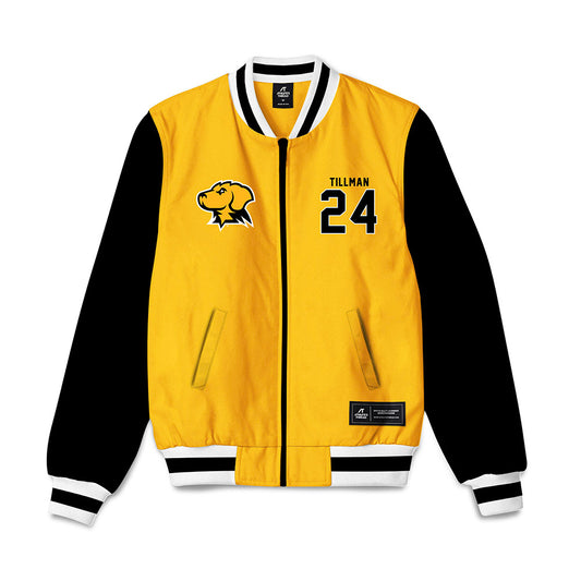 UMBC - NCAA Women's Basketball : Jade Tillman - Bomber Jacket-0
