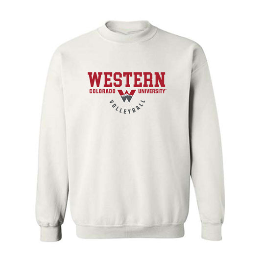 Western - NCAA Women's Volleyball : Emily McMillan - Classic Shersey Crewneck Sweatshirt-0