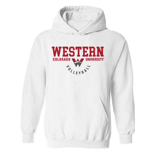 Western - NCAA Women's Volleyball : Emily McMillan - Classic Shersey Hooded Sweatshirt-0
