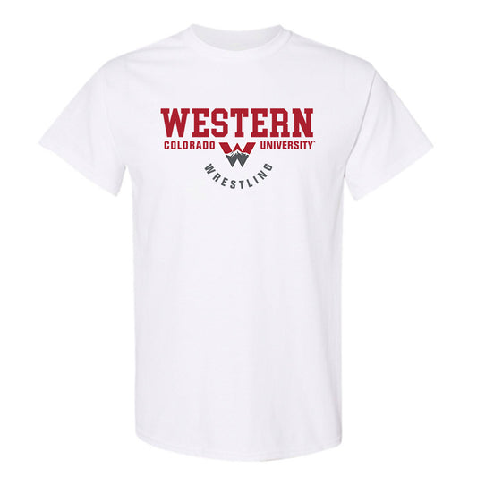 Western - NCAA Wrestling : Kevin Hudson - Classic Shersey T-Shirt-0