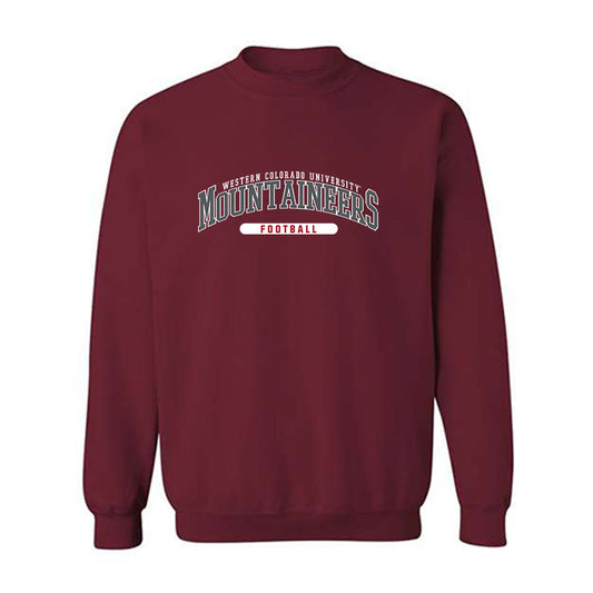 Western - NCAA Football : Jack Ward - Classic Shersey Crewneck Sweatshirt-0