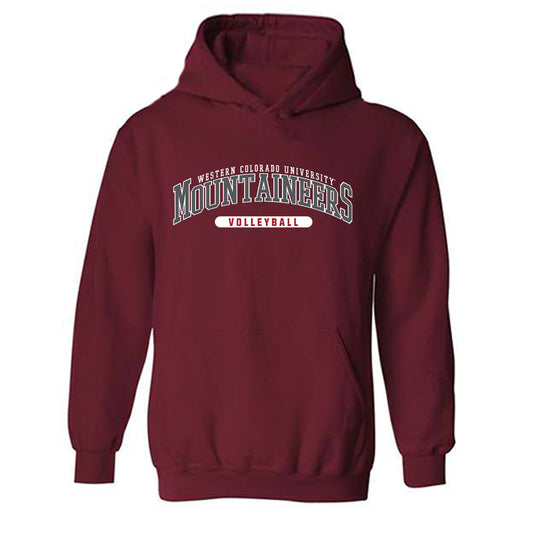 Western - NCAA Women's Volleyball : Emily McMillan - Classic Shersey Hooded Sweatshirt-0