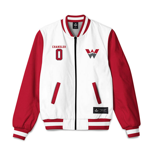 Western - NCAA Women's Basketball : Jacy Chandler - Bomber Jacket-0